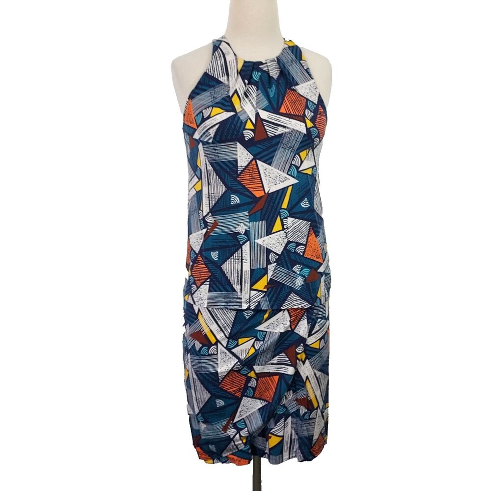Tori Richard Faux Wrap Skirt Top 2 Piece Set Womens Size Small Soft Sleeveless